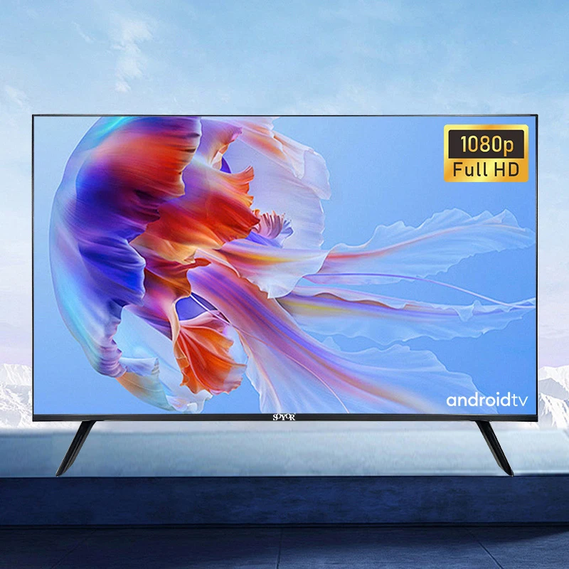 Guangzhou Verified Suppliers 4K UHD Flat Screen TV OEM 32 43 50 55 65 75 85 inch 4K LED TV Smart Television