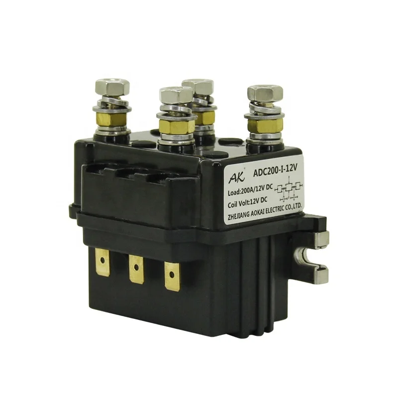 200A 24V DC Contactor For Electric Vehicle And Forklift