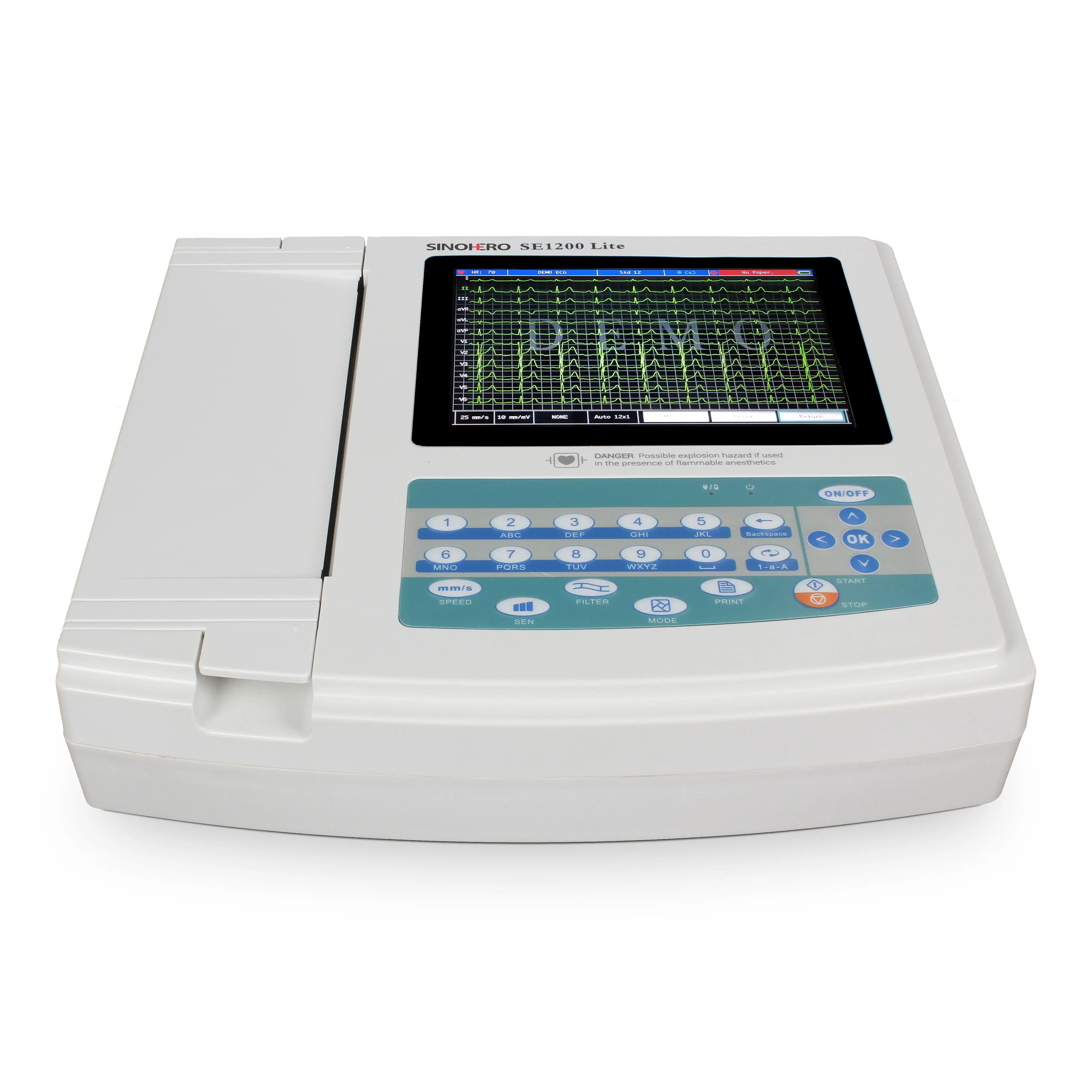 SINOHERO SE1200lite Ce Ecg Electrocardiograph 12 Leads 12 Channel Digital Portable Ecg Machine