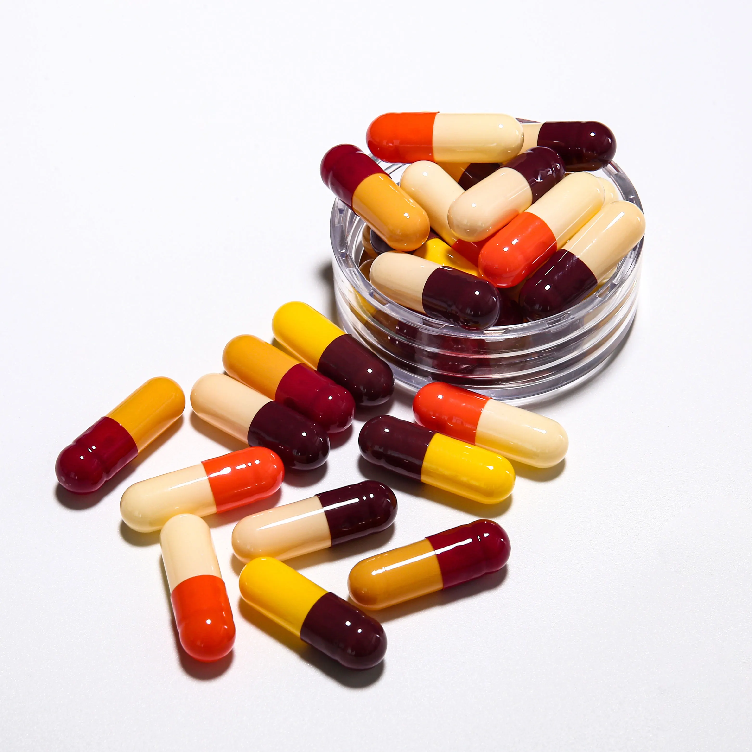 High quality enteric-coated acid delayed release separated size 3 gelatin empty capsules