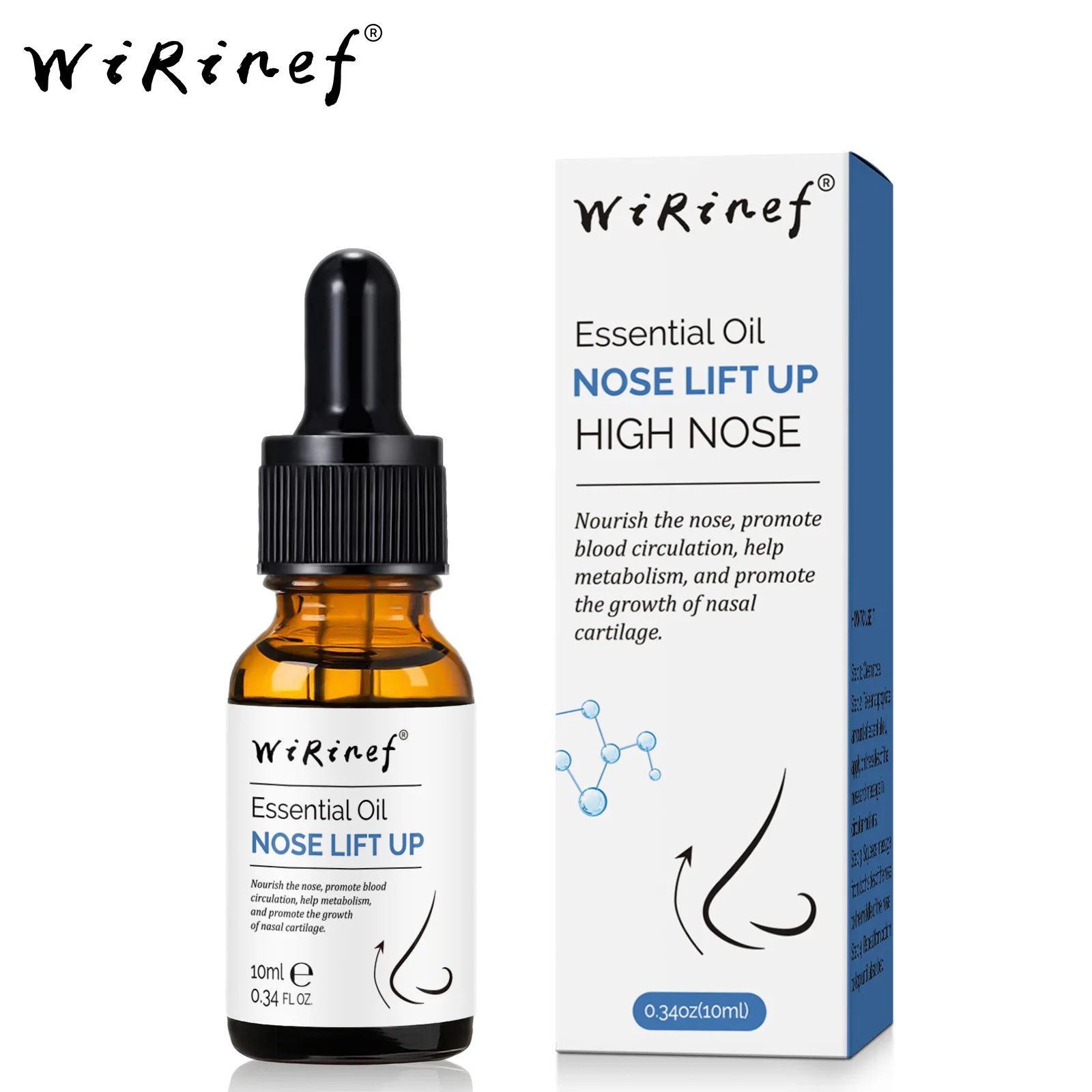Lady Beauty Nose and Nose Essence Oil Nose moisturizing face original plant essential oil 10ml
