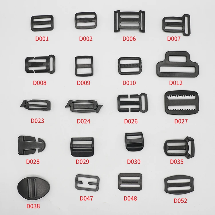 Пластиковая скользящая Пряжка для сумки в современном стиле, 30 мм