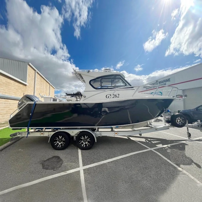 Aluminum Cuddy Cabin 7.5m Profisher boat Fishing Offshore fishing boat for sale