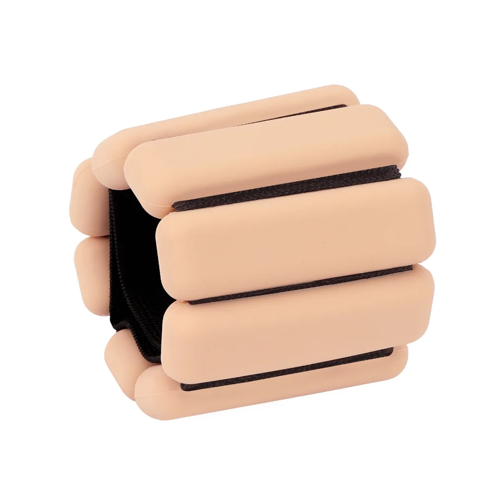 Носимые женские утяжки на запястье, Регулируемый силиконовый браслет, утягивающие лодыжки для тренировок, утягивающие грузы