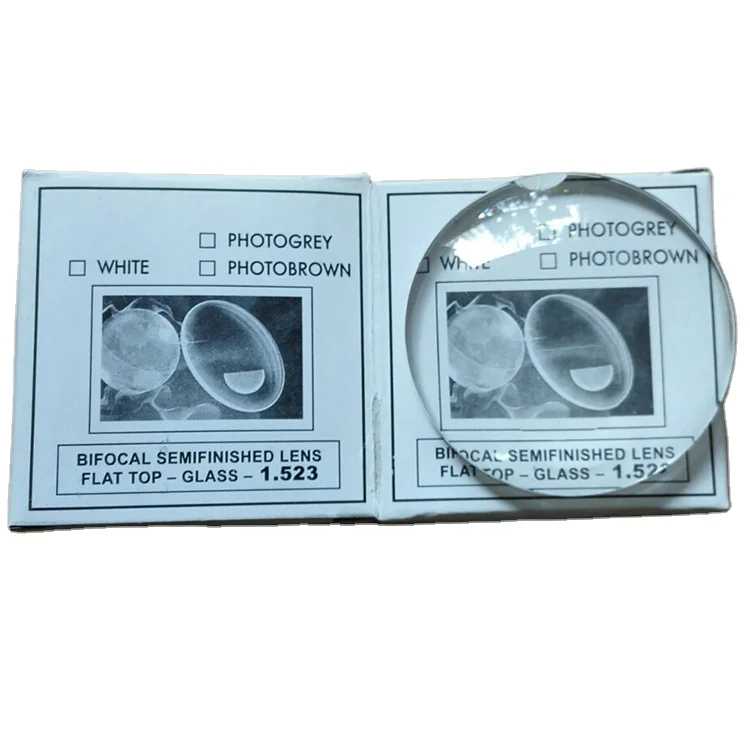 Hot sale & high quality semi-finished bifocal optical lens