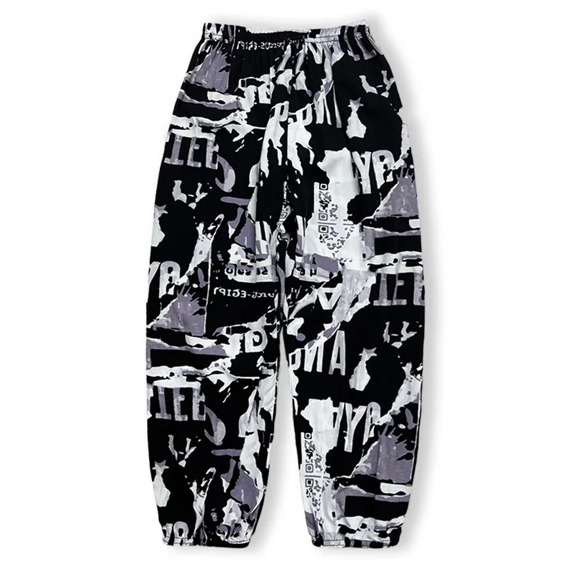 Diray Plus Lightweight Quick Dry Air Conditioning All-Match Mosquito Repellent Pants Boys Spring/Summer Comfort Black White