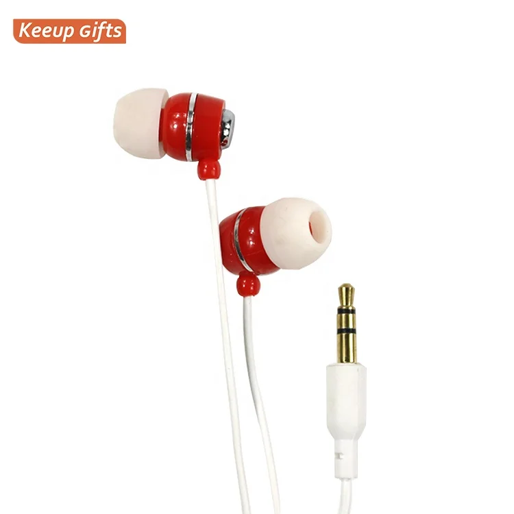 electronic gaming in-ear earphones cheap wireless earbuds promotional gifts stereo 3.5mm bass earphones wired headphone cable