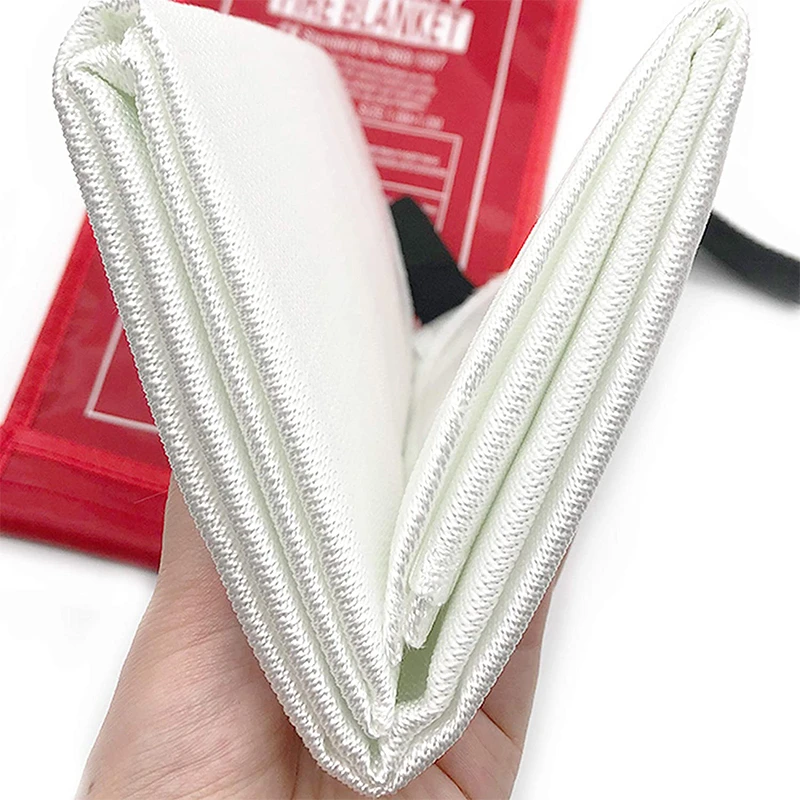 1M x 1M Sealed Fire-Extinguishing Blanket Emergency Survival Shelter Boat Safety Cover