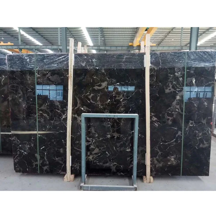 Cheap China Black Galaxy Marble Black Galaxy Tile Hot Seller
