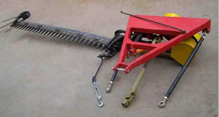 farm tractor mounted sickle bar mower