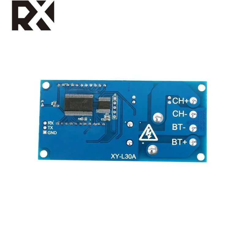 RX DC 6-60v 30A Storage battery Charging Control Module Protection Board Charger Time Switch LCD Display XY-L30A