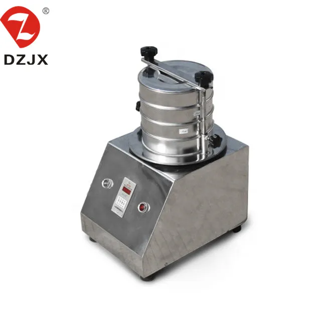 DZJX Manufacturers produce small 200mm 300mm ultrasonic electronic digital laboratory sieve shaker