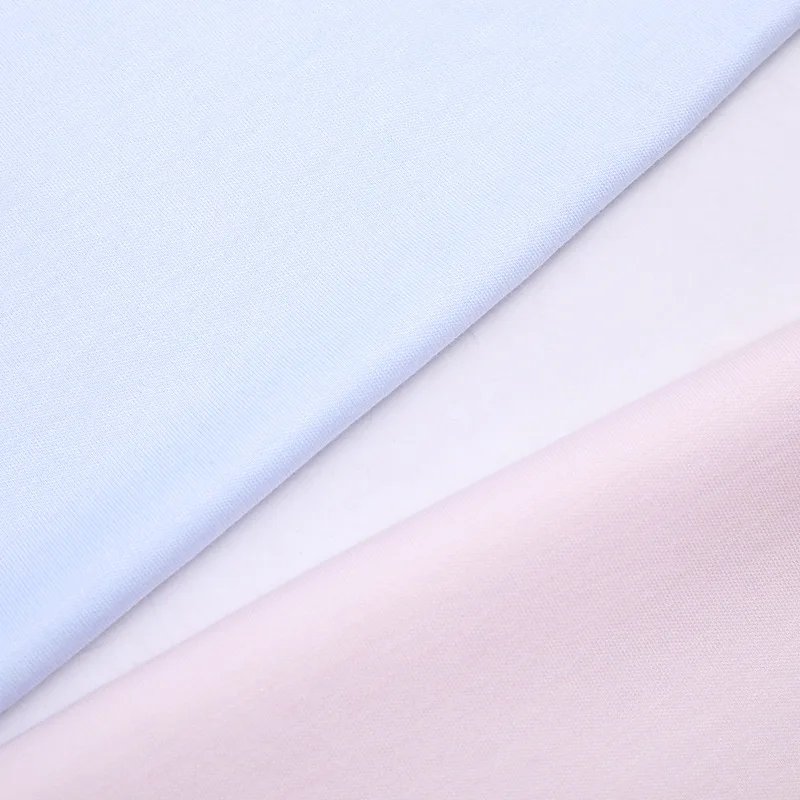 China manufacturers good price custom color stretch 70 bamboo 30 cotton fabric