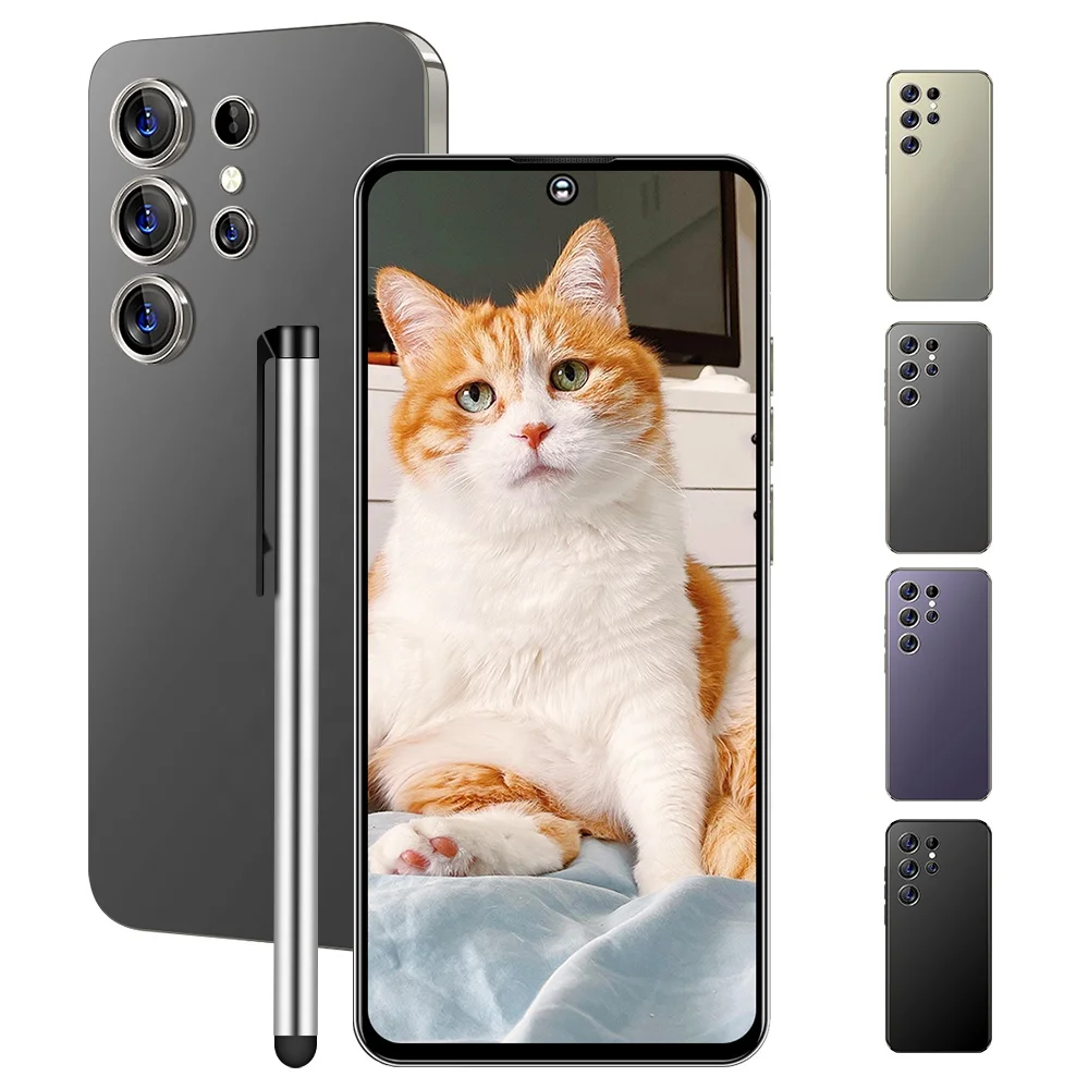 New S24 Ultra Phone Global Version Smartphone 16GB+1TB Android Cellphones Original Unlocked 5g Gaming Mobile phones