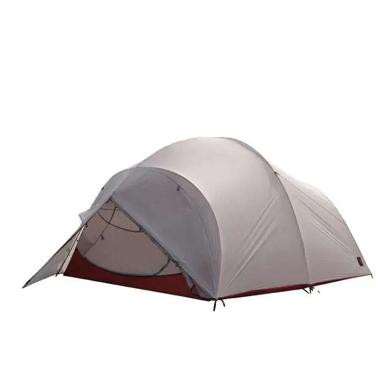 Outdoors Ultralight One Person Single Tent Custom Waterproof Trekking Pole Tent for Mountaineering Hiking