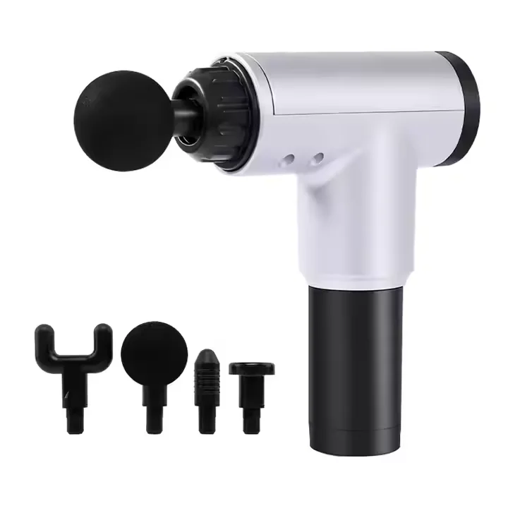 320 Handheld Massage Gun Electric Machine Portable Massager Products Equipment Set 4 Heads Foot Neck Back Therapy Equipment