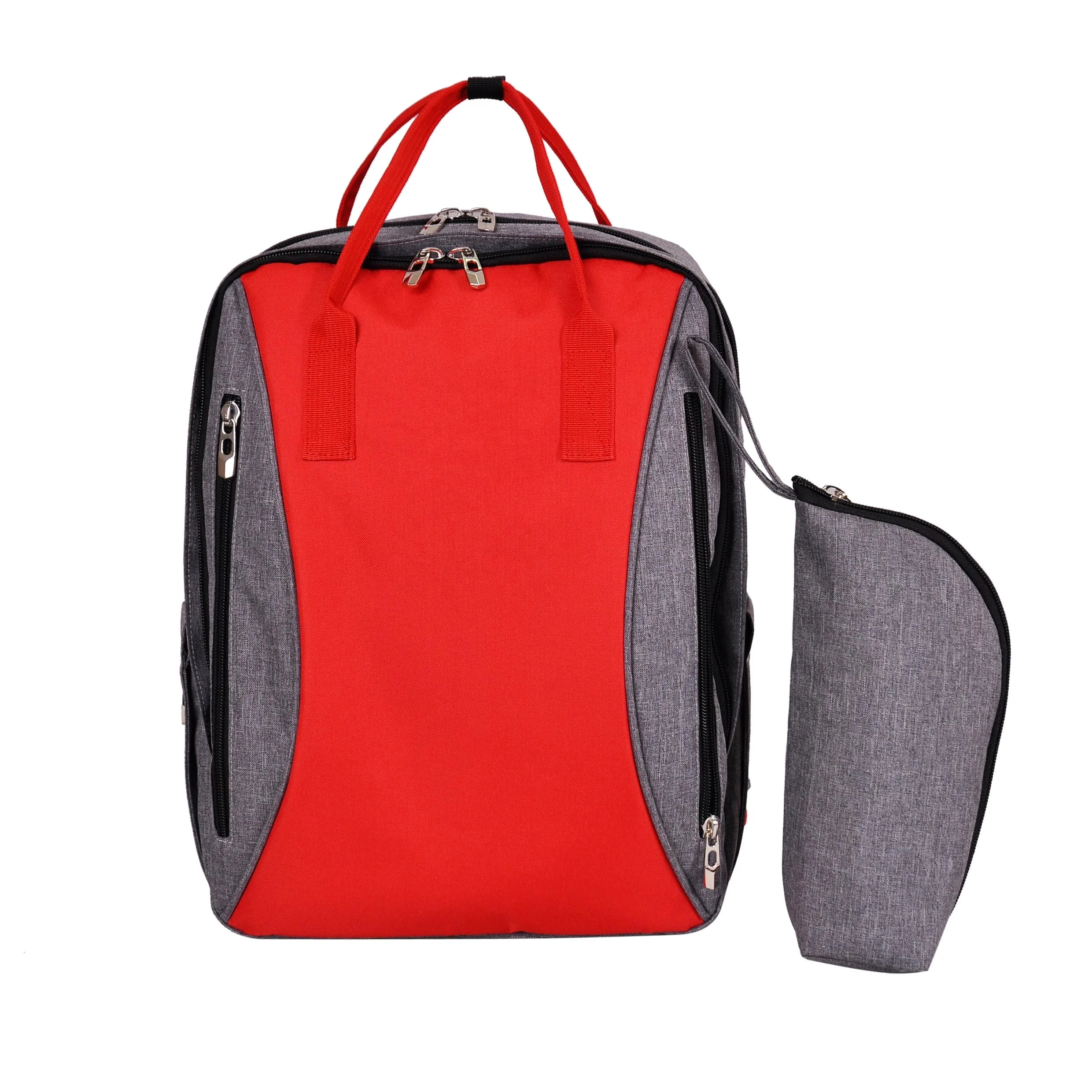 
 Custom Mummy Bag Backpack Diaper bag with 15.6 inch Laptop Compartment  