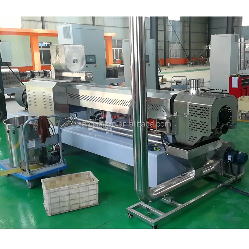Twin Screw Soft Pet Chewing Extruded Production Processing Plant