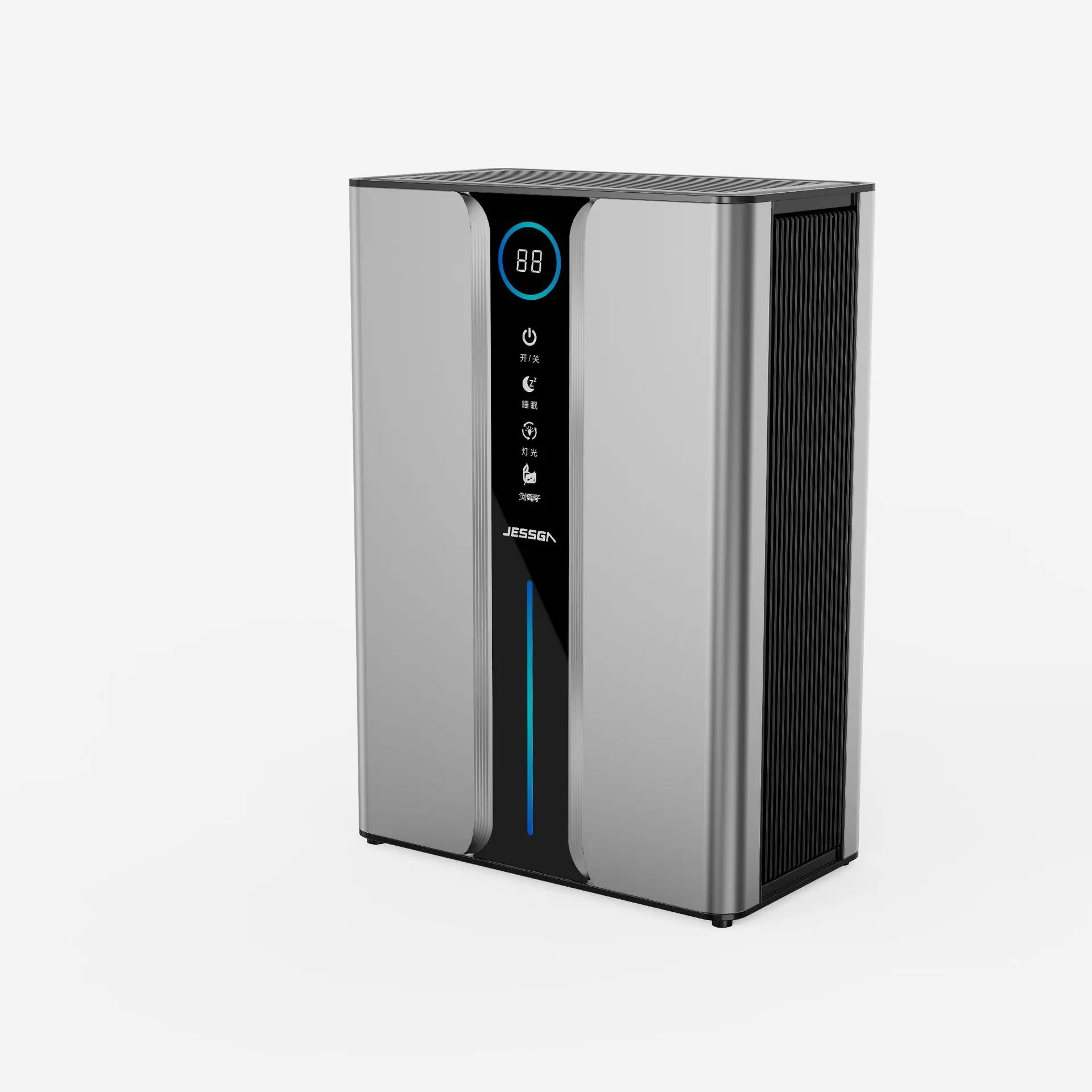 3L water tank Home bedroom dehumidifier Small basement dehumidifier air purification 1280ML/D