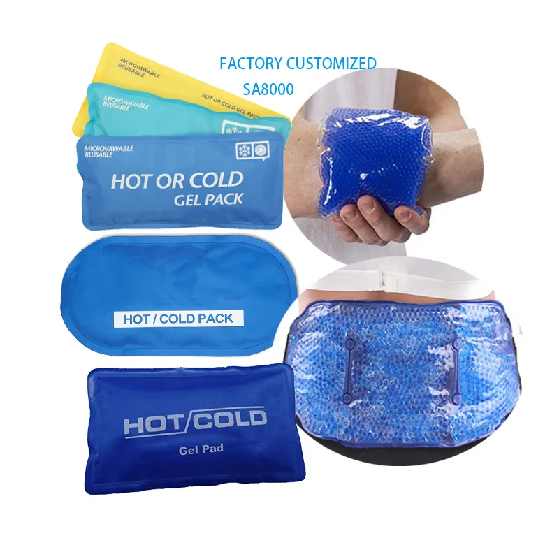 reusable hot cold soft gel pack Reusable Hot Cold Gel Pad reusable gel ice pack microwaveable hot cold pack