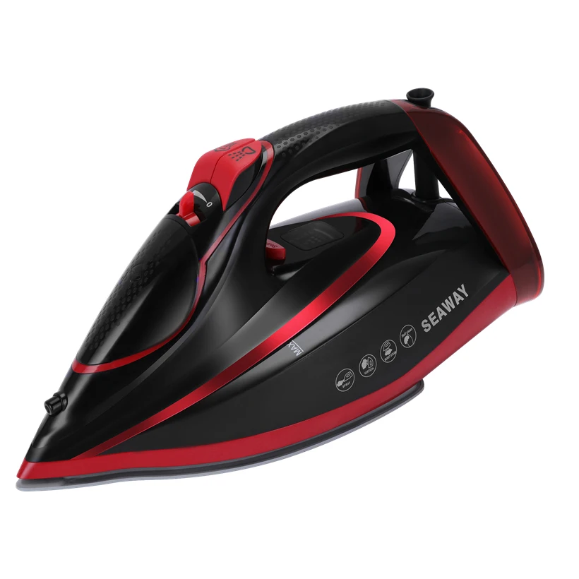 Светодиодный коммерческий отпариватель для ткани ручной оптовая продажа Вертикальный Электрический промышленный паровой утюг портативный