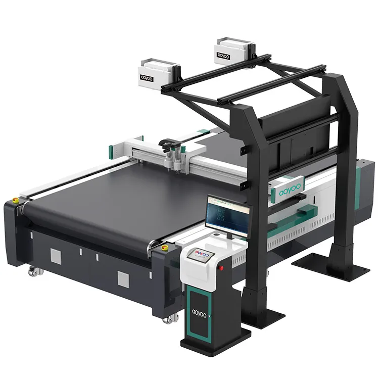 AOYOO artificial leather belt strap splitting skiving belt making cowhide oxford cloth cutting machine