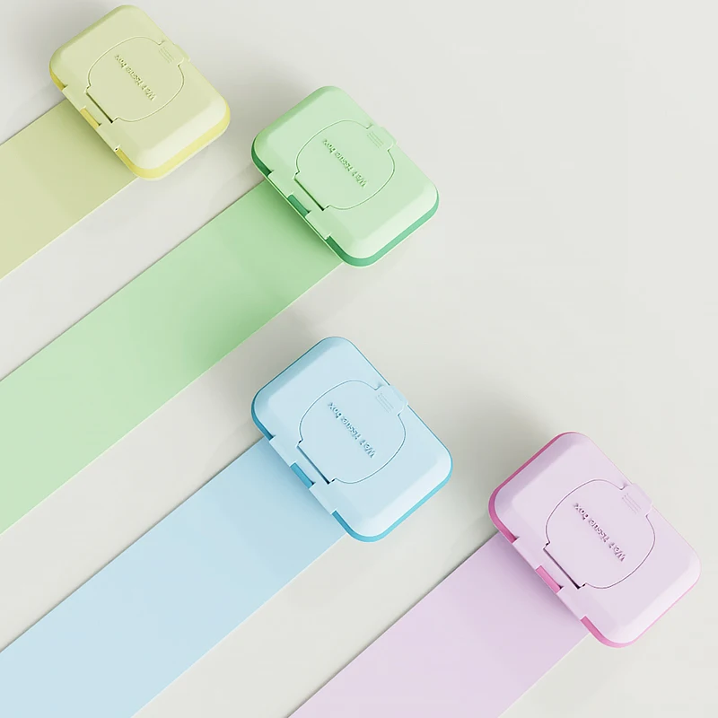 Outdoor Portable Wet Tissue Box Baby Travel Wipe Case Child Wet Wipes Box Wipes Box Wet Paper Container