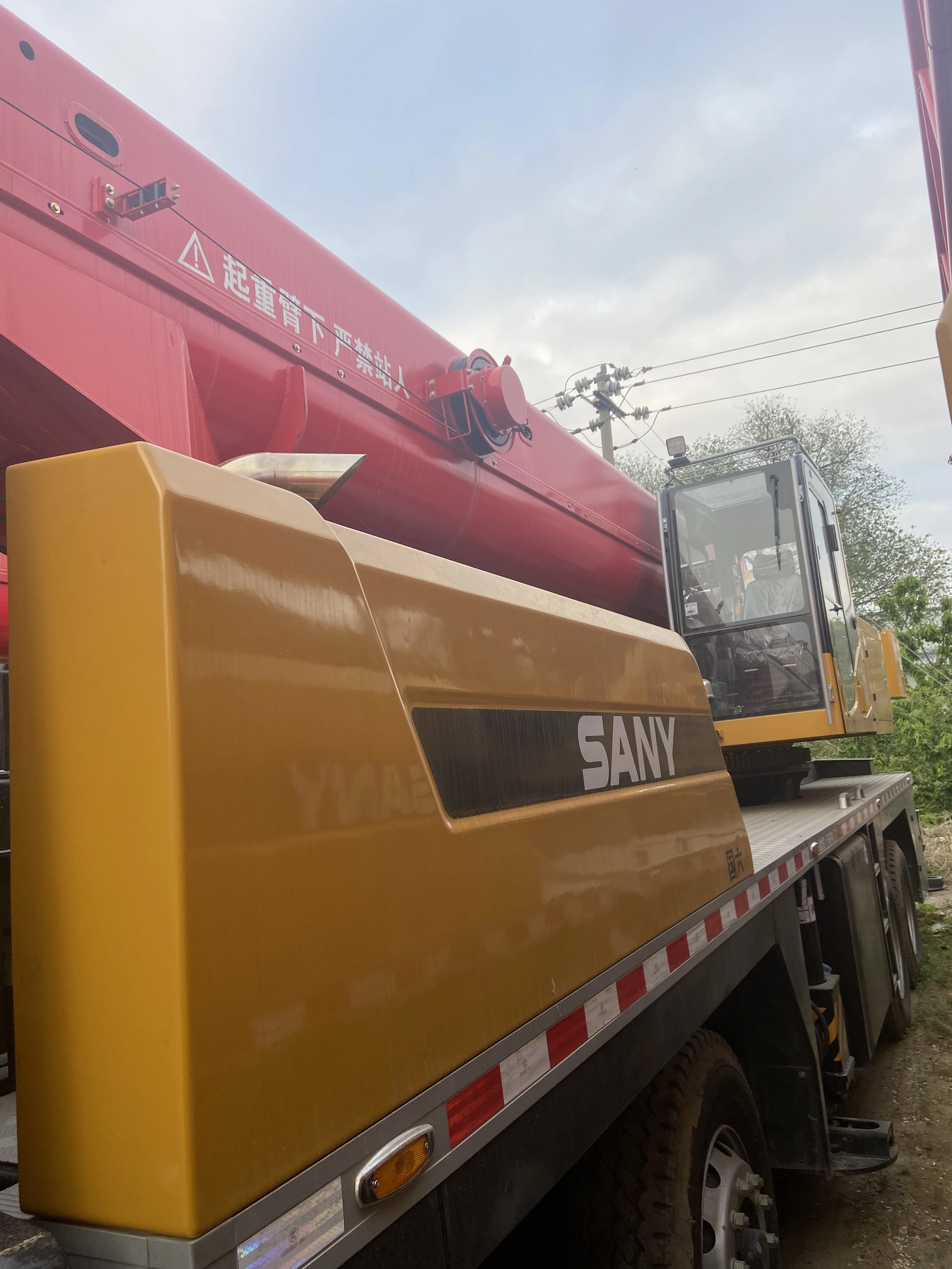 SANY STC500 50 тонн гидравлический автокран б/у T мобильный