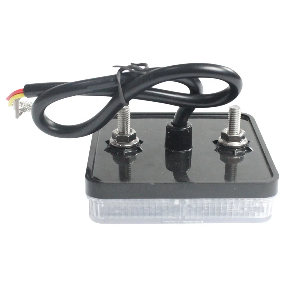 Manufacturer Cargo Trailer Tail Lights 12v Square Turn Stop Truck Lights LED