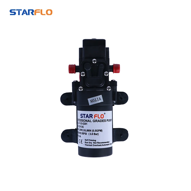 STARFLO 12V DC 2.0LPM 55PSI мини-аккумулятор ATV Электрический распылитель насос для сельского