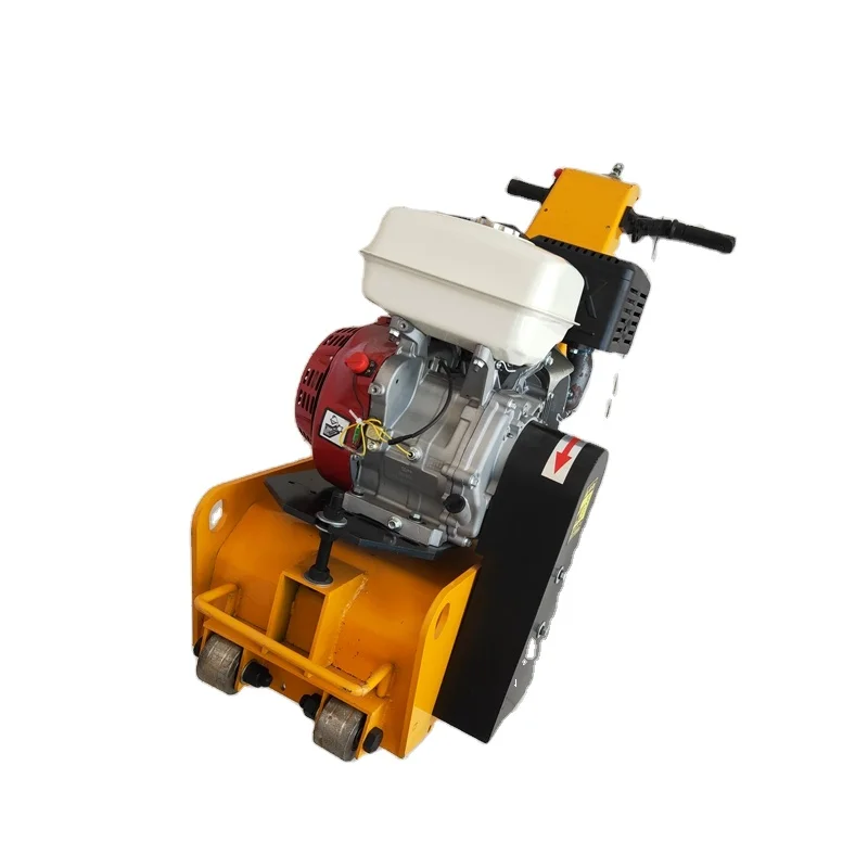 Gasoline 250  Concrete Milling Machine, Road Repair Concrete Scarifying Machine