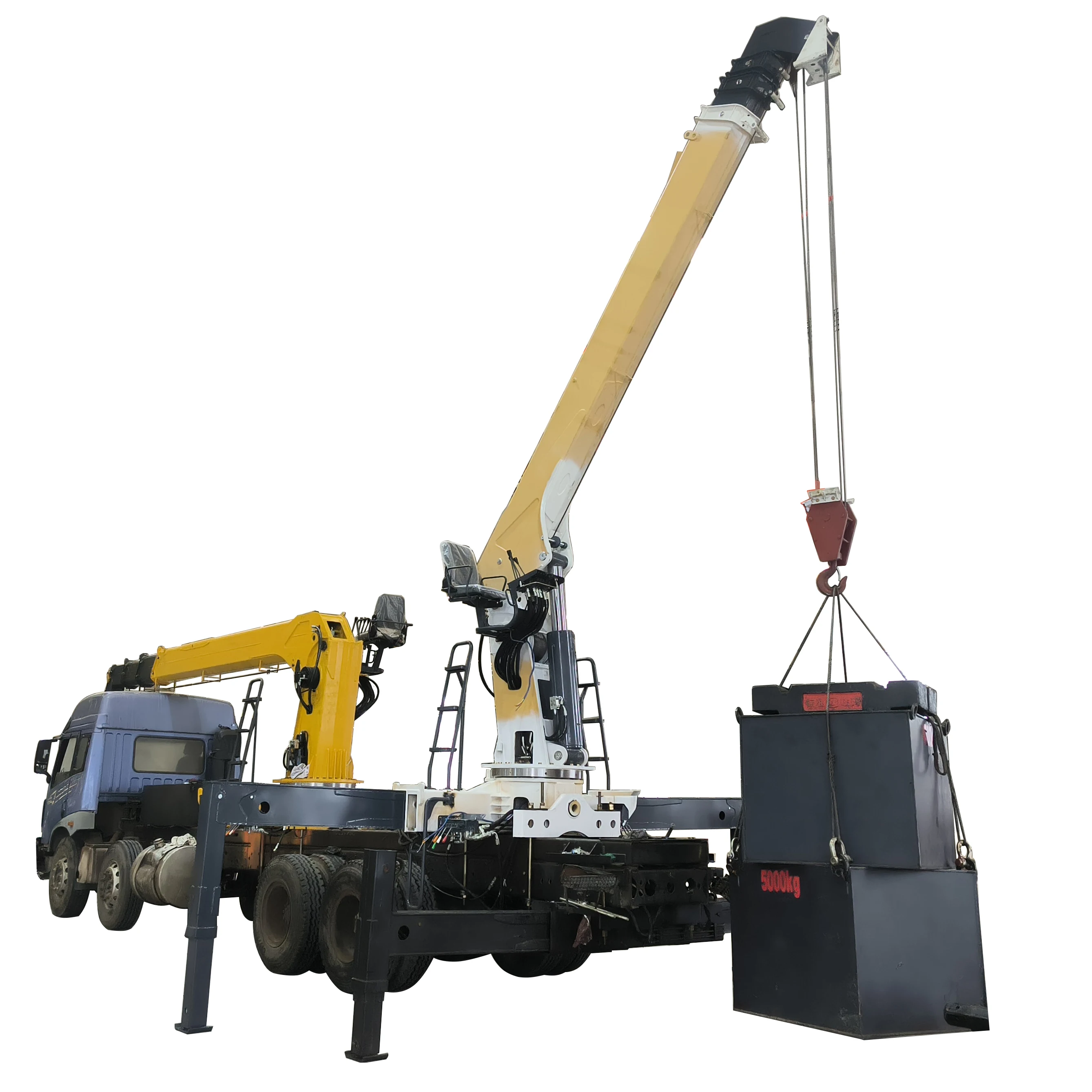10 Tons 12 Tons 14 Tons Manufacturer China XuZhou Hydraulic Straight Arm Manipulator Truck Crane