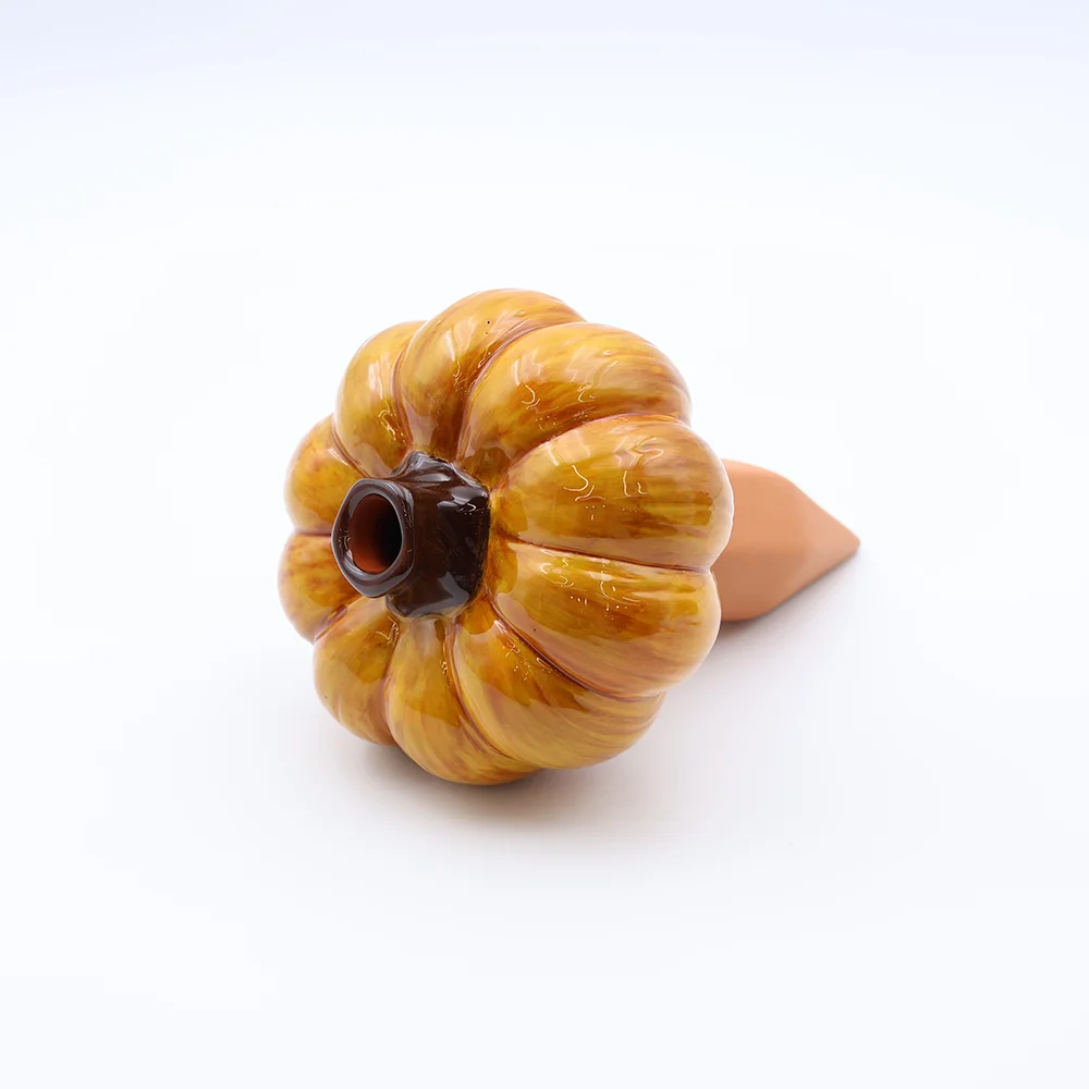 Custom pumpkin watering spike for plant care handmade watering pumpkin ceramic watering spike garden decor water system