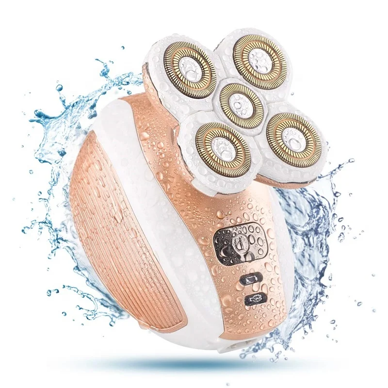 Painless Leg Hair Removal for Women, Rechargeable Waterproof Instant Hair Remover for Arm Legs Face Lips and Bikini