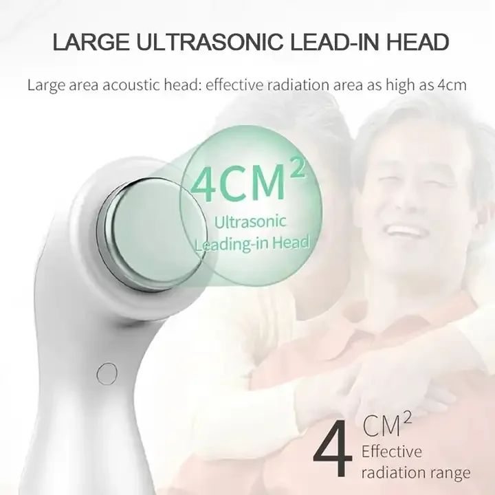 Ultrasonic therapy device for household pain relief, tennis elbow, cervical spine, lumbar spine soft tissue joint massager