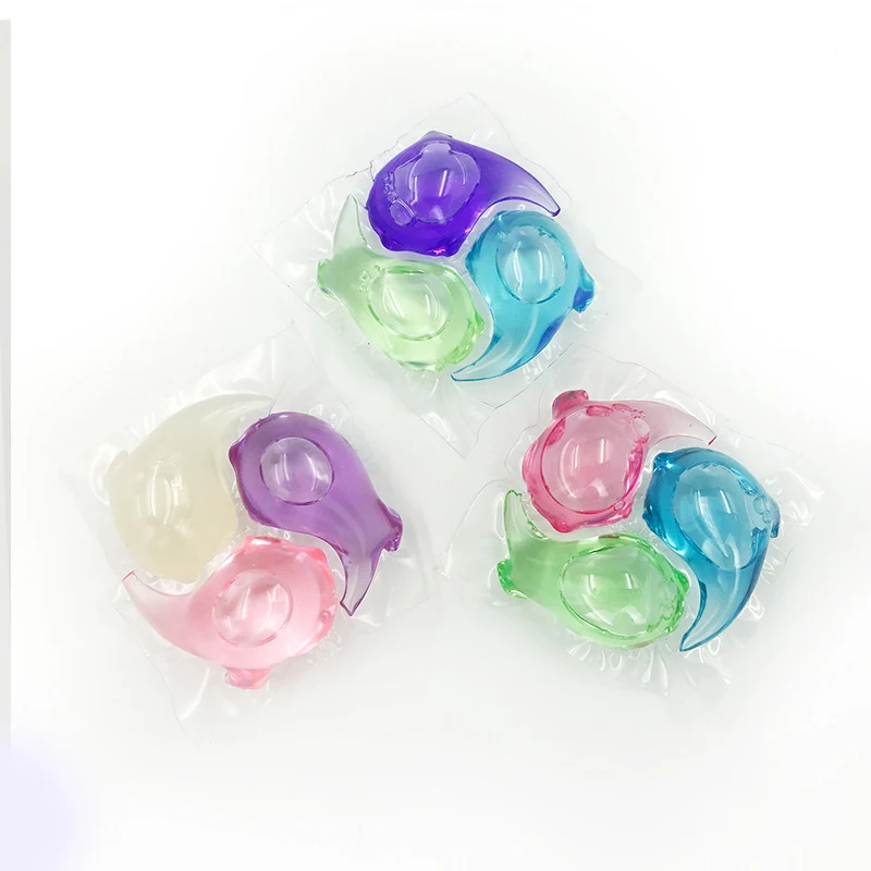 Custom 12g laundry beads capsules liquid laundry pods detergent