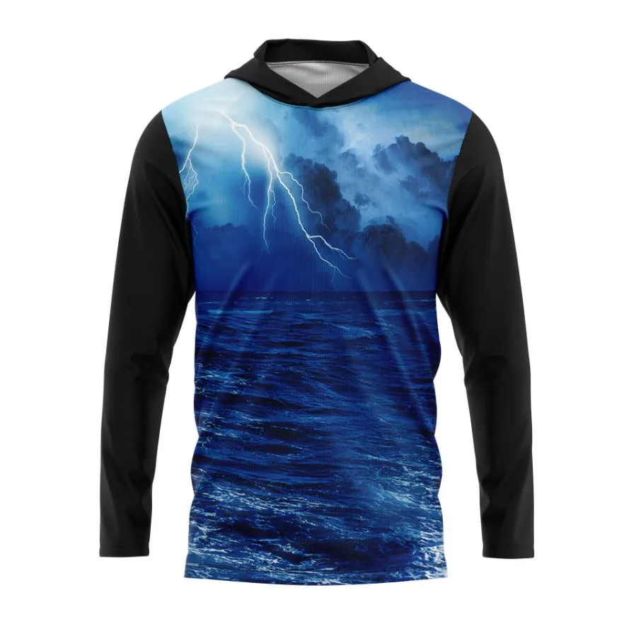 Пользовательские сублимационные рыболовные Джерси Дизайн сублимированные upf50