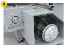 Fiberglass shredder with UK standard for glass recycling