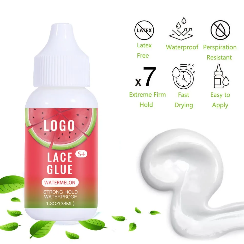 Custom Extreme Hold Invisible Hair Lace Wig Glue Lace Wig Adhesive Strong Adhesive For Hair Wig Lace Glue Hair Extensions Tools
