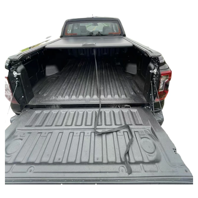 Boot Roll Up Truck Bed Pickup Cargo Space Electric Roller Lid Retractable Tonneau Cover For Ford Ranger Wildrtak T7 T8