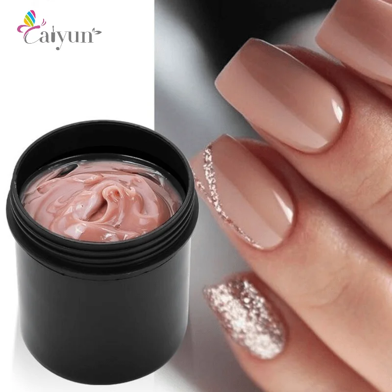 New Poly Hard Building Builder UV LED Thick Gels Colors Jelly Gel Nails Extension Art Manicures