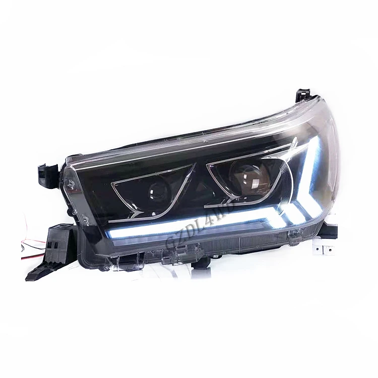 Car Accessories Body Kits car headlight LED headlamp DRL headlight for Hilux Revo Rocco 2016 2019