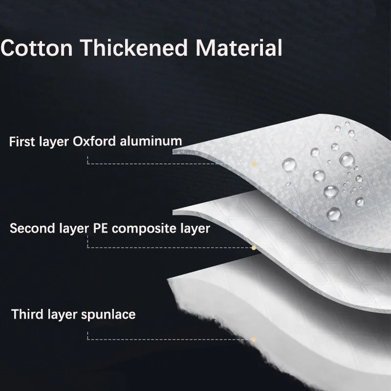 Professional Factory Aluminum Film Quick Car Cover Car Protector Covers Waterproof Exterior Car Cover