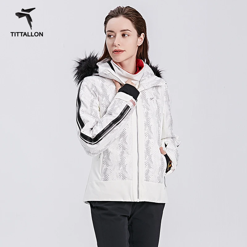 Wholesale Winter Snow Coat Women Hoodie Ski Jackets