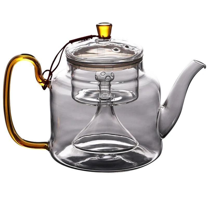Modern large capacity Water Pitcher,Juice And Tea Set Large Capacity Heat Resistant High Borosilicate Glass Water Pots & Kettles