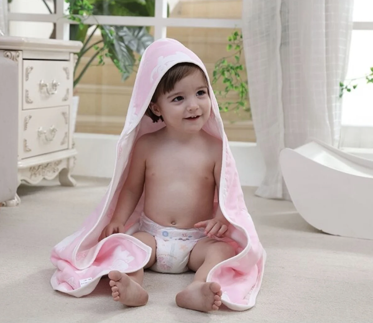 
Ребенка пеленать обертывание новорожденных 100% хлопок квадрат одеяло детские обертывание одеяло с капюшоном для детей на продажу 