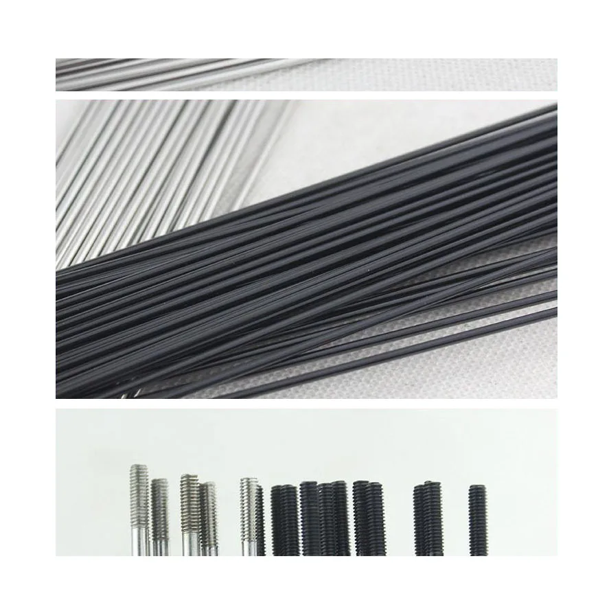 
C35/C45 ED black spoke with nipple 85mm-264mm 