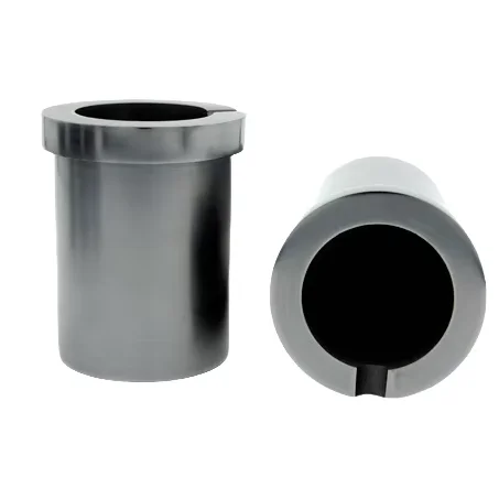 High purity melting graphite crucible for gold smelting
