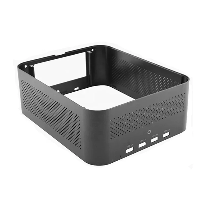 BERGEK Custom Precision Sheet Metal Shell Mini Computer Chassis Sheet Metal Laser Cutting Powder Coating Fabrication Services