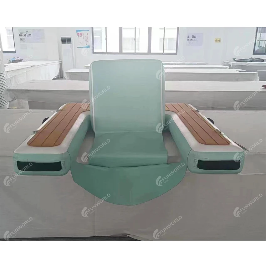 Oem Custom Inflatable Floating Swimming Pool Water Chair Inflatable Pool Lounger With Comfortable Sling Seat For Pool